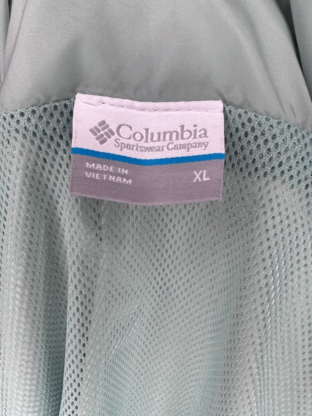 Columbia Women's Mint Green Arcadia II Waterproof Hooded Rain Jacket - Picture 11 of 12